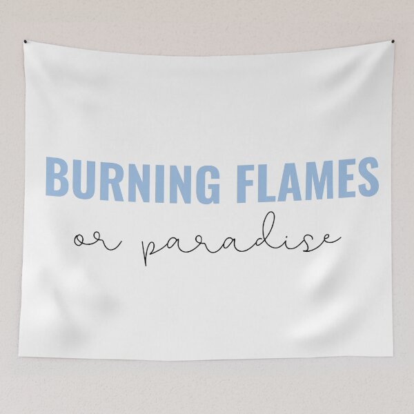 Item preview, Burning Flames or Paradise - Taylor Swift Blank Space designed and sold by bombalurina.