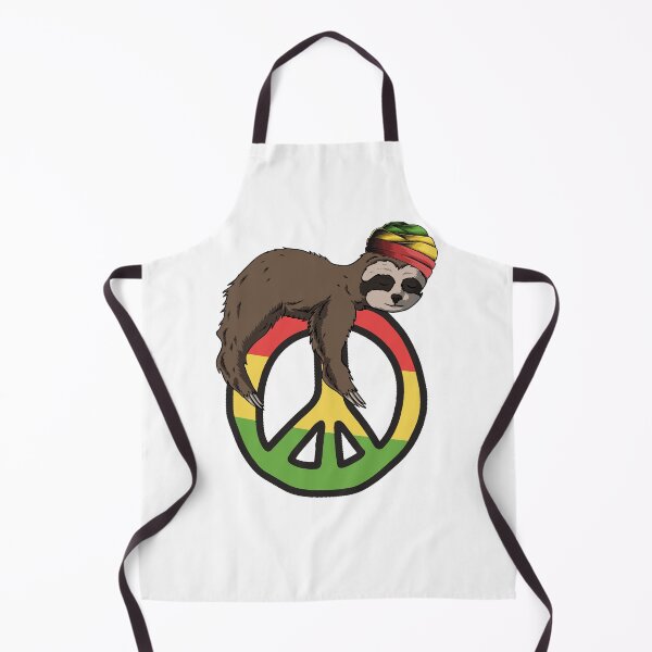 Item preview, Funny Rasta Sloth With Peace Art designed and sold by MrEddie10.