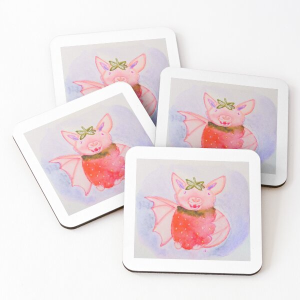 Item preview, Straw"batty" Fruit Bat designed and sold by CbeeArt.