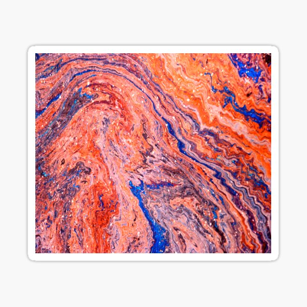 Digital Abstract #5 Sticker
