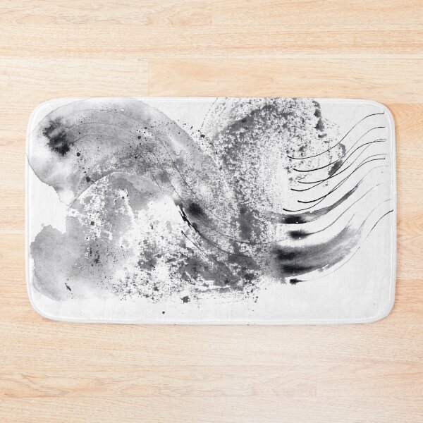 Item preview, ink explorations (082) - abstract black india ink painting designed and sold by expl-rations.
