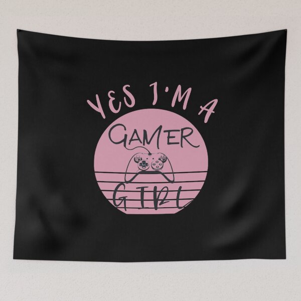 Artikelvorschau, JA, ich bin ein Gamer-Mädchen, Gamer-Geschenk-Shirt entworfen und verkauft von zahra369der.