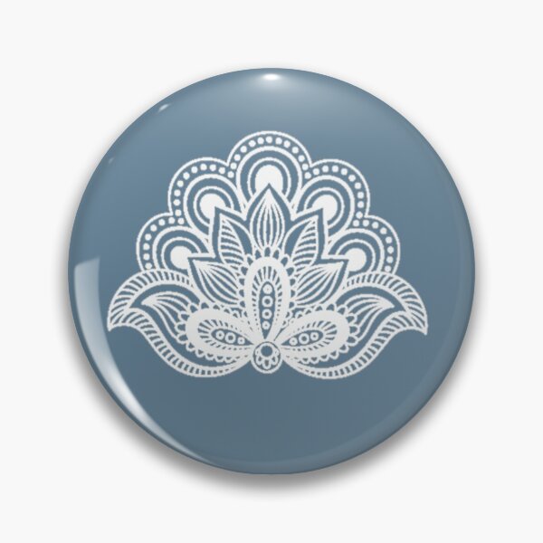 Item preview, Lotus Lover In French Blue Mock Screen Printing  designed and sold by OByD.