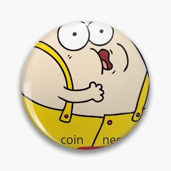 Item preview, nerd coin community designed and sold by Highhocreations.