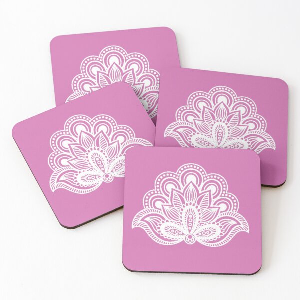 Item preview, Lotus Lover In Clematis Pink Mock Screen Printing  designed and sold by OByD.