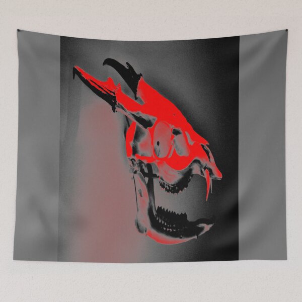 Item preview, Demon Skull From Hell Version 2 designed and sold by Black-and-Red.