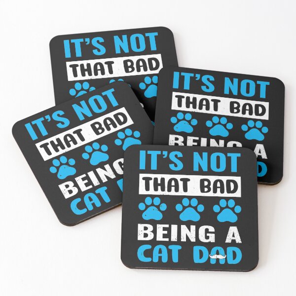 Item preview, It’s not that bad being cat dad, Funny Cat Daddy Father Day Gift designed and sold by NAESTOO.
