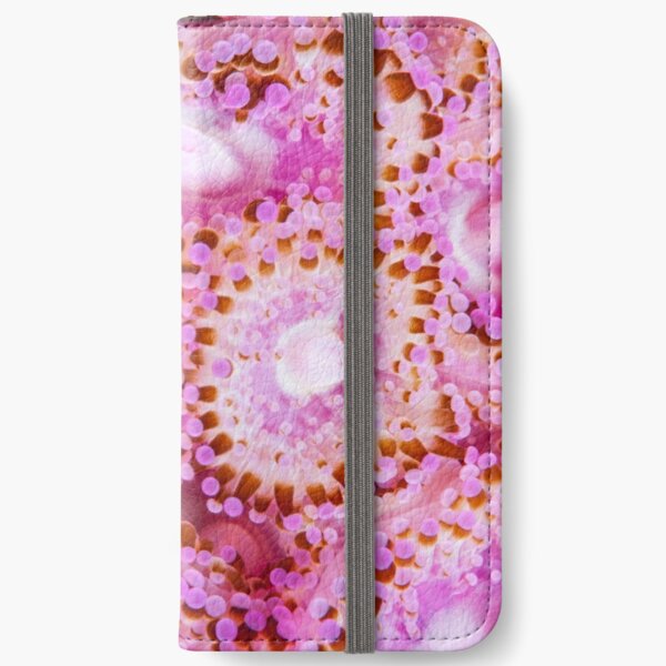 The Anemone Collection - purple iPhone Wallet