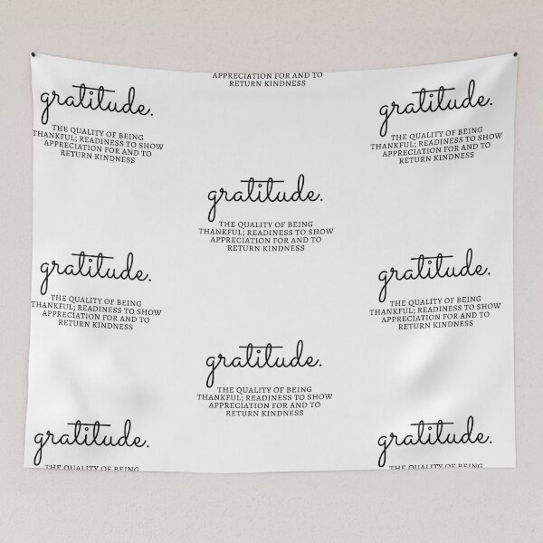 Item preview, Gratitude definition designed and sold by WillowandCrate.
