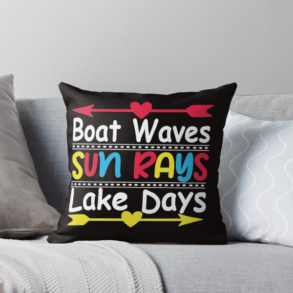 Item preview, Boat Waves Sun Rays Lake Days Shirt designed and sold by Bayexpress.
