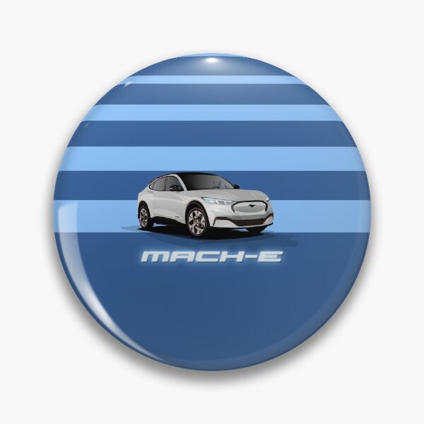 Item preview, Ford Mustang Mach-E: Blue Stripes designed and sold by fireball916.