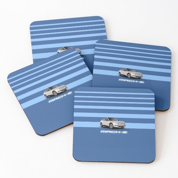 Item preview, Ford Mustang Mach-E: Blue Stripes designed and sold by fireball916.