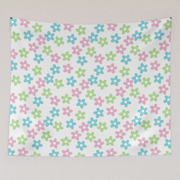 Item preview, Retro daises designed and sold by Durhamdoodles.