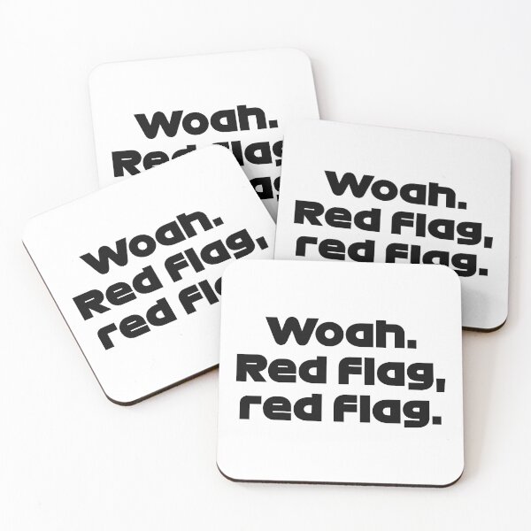 Item preview, Woah. Red Flag, Red Flag - STR. Radio Azerbaijan GP (Black) designed and sold by FilipeFerreira.