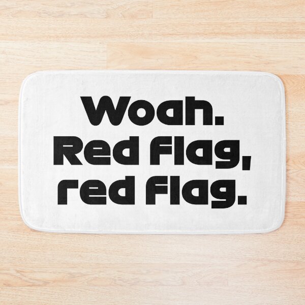 Item preview, Woah. Red Flag, Red Flag - STR. Radio Azerbaijan GP (Black) designed and sold by FilipeFerreira.