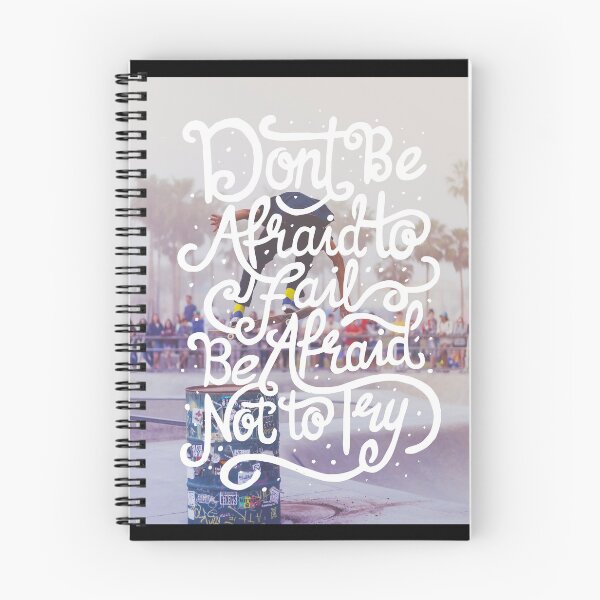 Item preview, Don't be Afraid to Fail. Be Afraid not to Try designed and sold by Gavinstar.