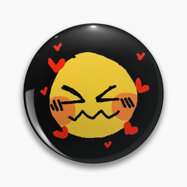 Item preview, Lovestruck Cursed Emoji designed and sold by RarePNGs.