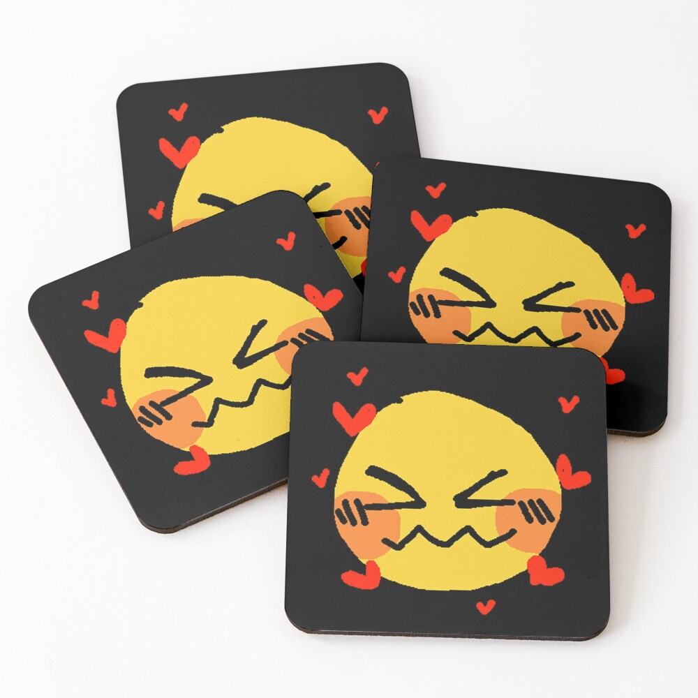 Lovestruck Cursed Emoji Sticker for Sale by RarePNGs