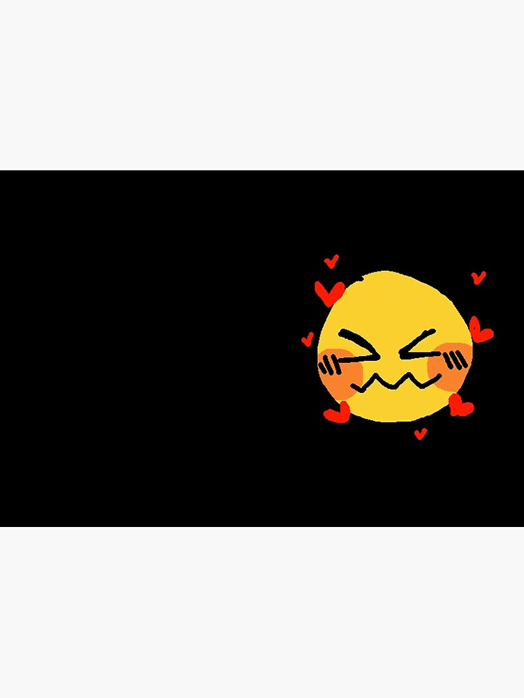 Lovestruck Cursed Emoji Sticker for Sale by RarePNGs