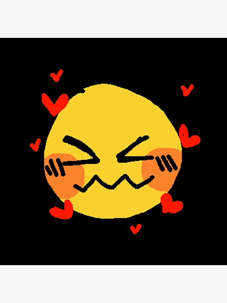 Pixilart - cursed emoji love by kanpeki09