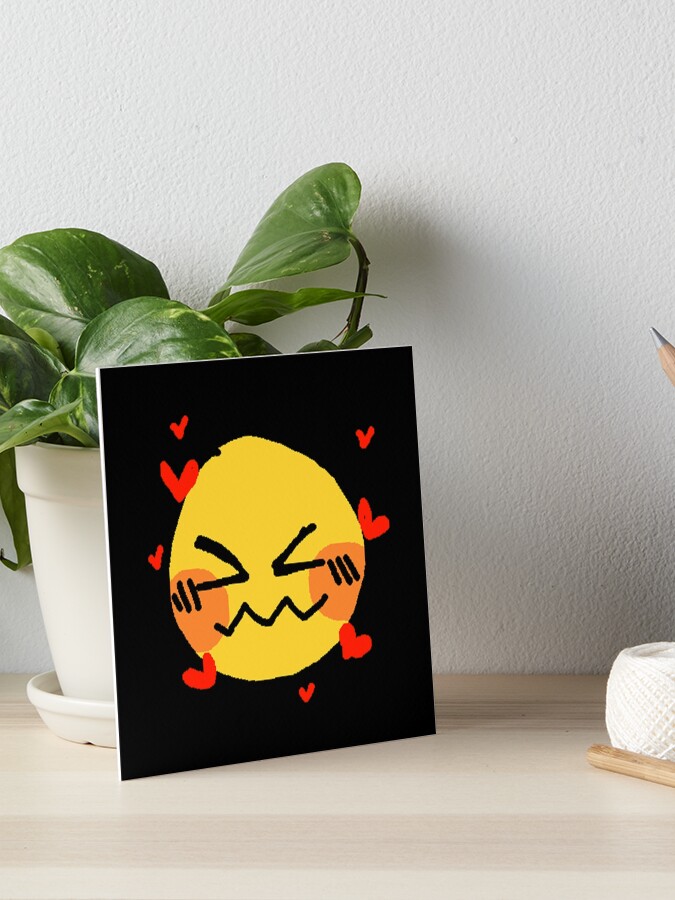 Lovestruck Cursed Emoji Sticker for Sale by RarePNGs