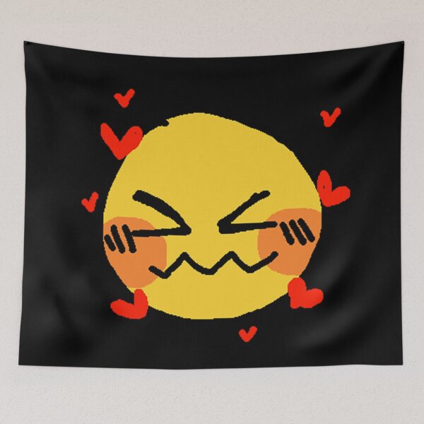 Item preview, Lovestruck Cursed Emoji designed and sold by RarePNGs.