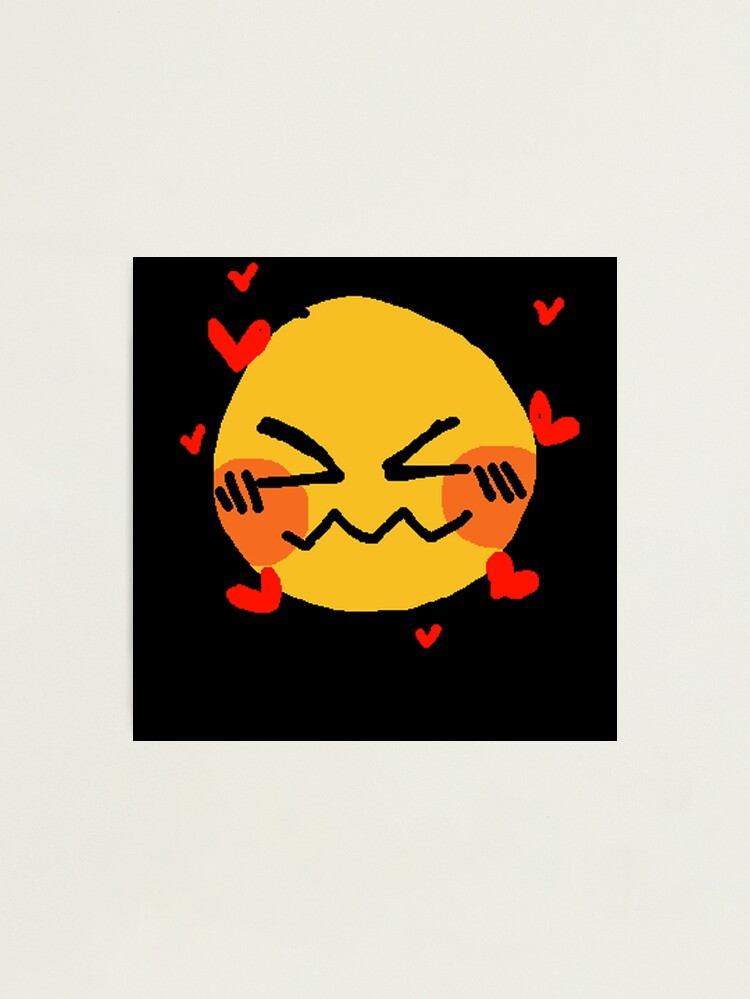 Cute cursed emoji Photographic Print for Sale by Sakaiavem