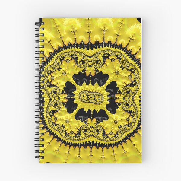 Item preview, Yellow Fractal Symmetry designed and sold by Elisabeth Lucas.