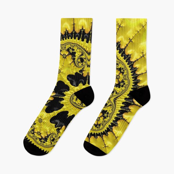Item preview, Yellow Fractal Symmetry designed and sold by Elisabeth Lucas.