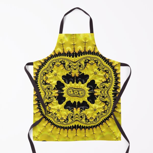 Item preview, Yellow Fractal Symmetry designed and sold by Elisabeth Lucas.