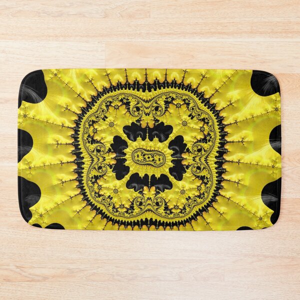Item preview, Yellow Fractal Symmetry designed and sold by Elisabeth Lucas.