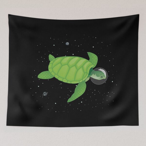 Item preview, Floating Space Turtle | Cosmic Animal designed and sold by artado.