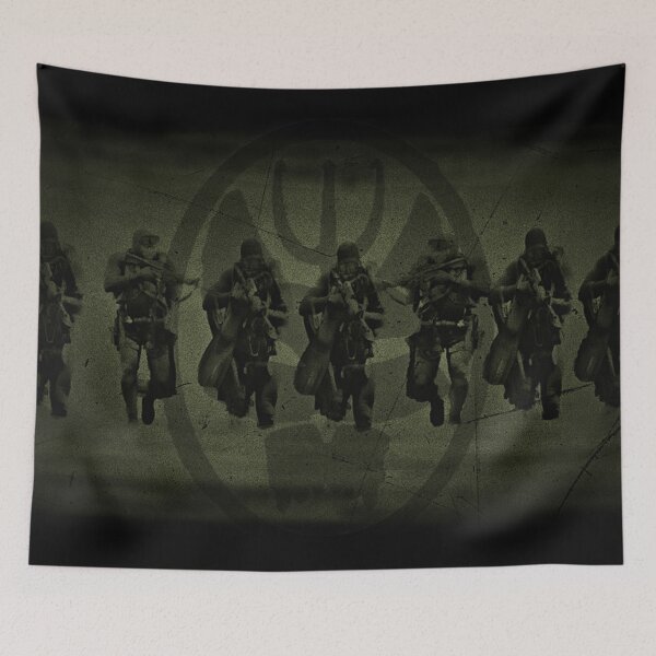 Item preview, Seal team frogmen BRAVO LOGO GREEN designed and sold by THE AMERICAN TEEVANGELIST.