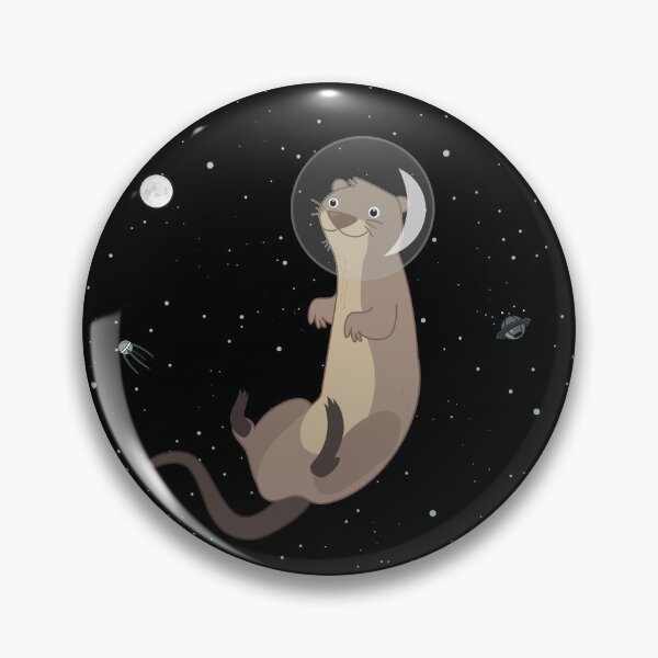 Aperçu de l'œuvre Belette de l'espace mignon | Animal cosmique créée et vendue par artado.