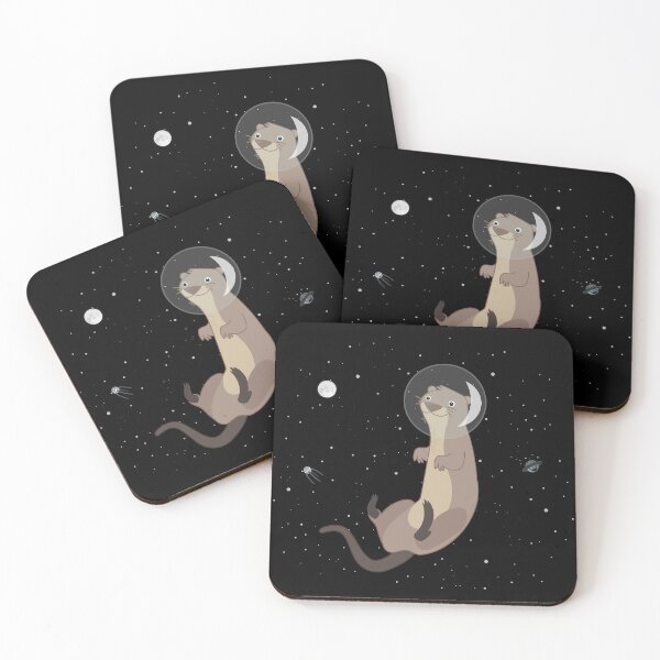 Item preview, Cute Space Weasel | Cosmic Animal designed and sold by artado.