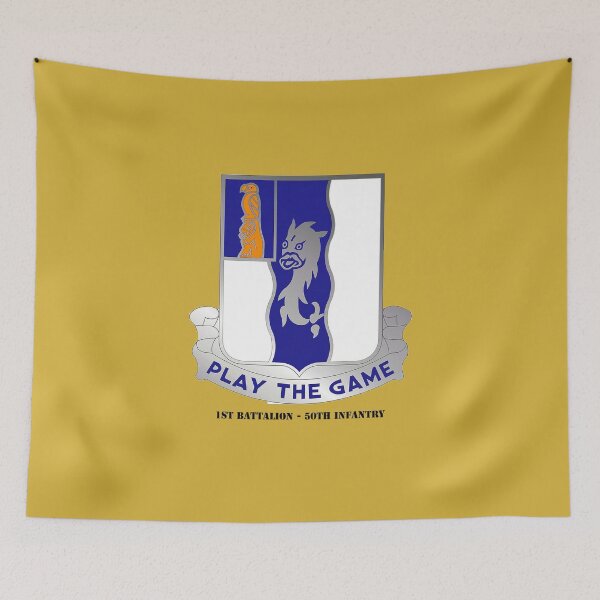 Item preview, 1ST BATTALION, 50TH INFANTRY designed and sold by militarygifts.