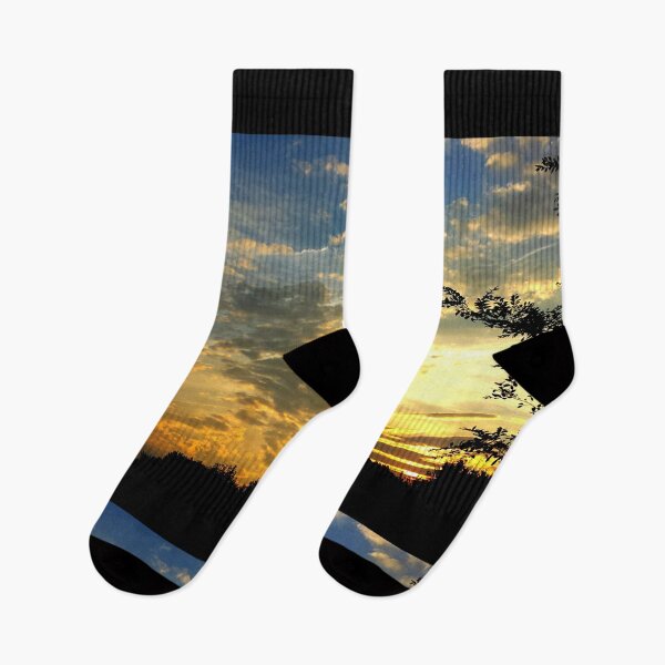 Item preview, "Sunset Thru Trees" designed and sold by Robert Regenold's Art Shop.
