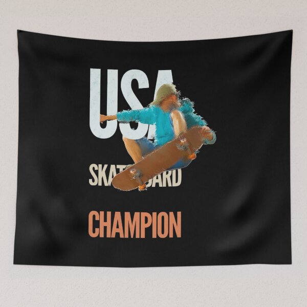Item preview, USA skateboard Champion  designed and sold by mwebba2005.