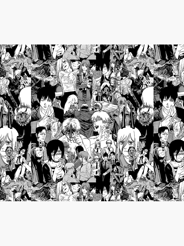 Chainsaw Man Collage by AoiDoi