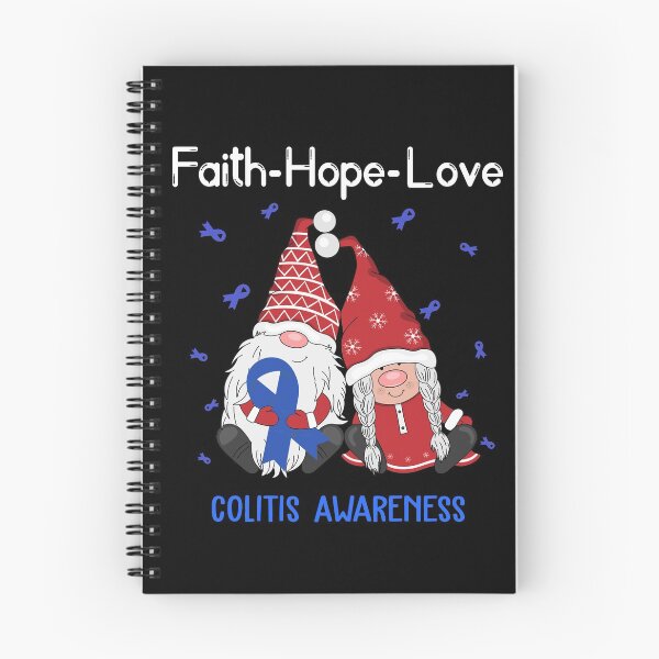 Item preview, Faith Hope Love Colitis Awareness designed and sold by Sabfit.