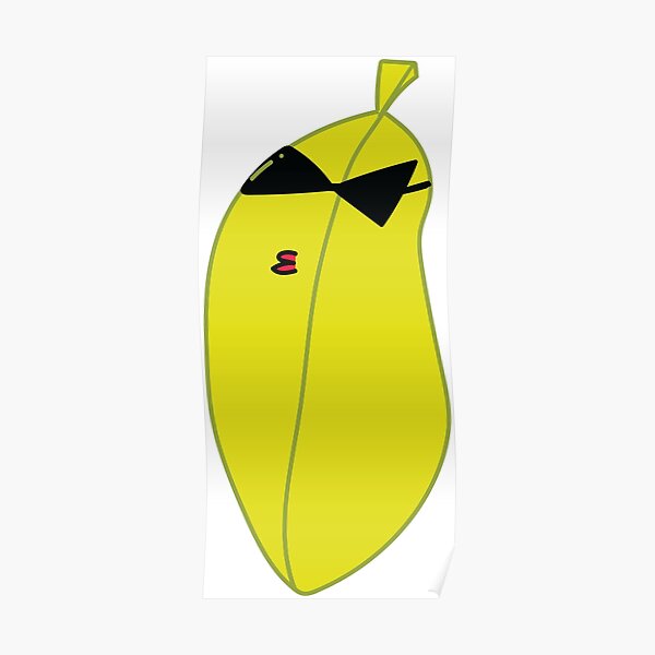 Banana Man Posters Redbubble - roblox banana man