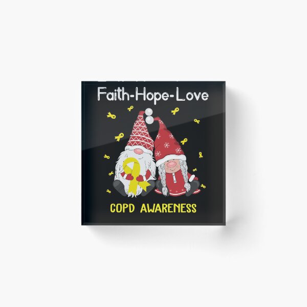 Item preview, Faith Hope Love COPD Awareness designed and sold by Sabfit.