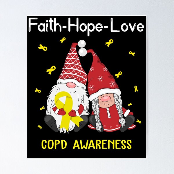Item preview, Faith Hope Love COPD Awareness designed and sold by Sabfit.