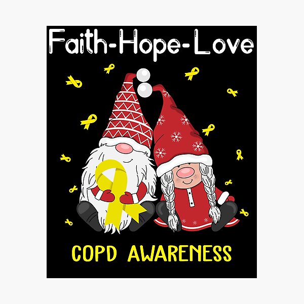 Item preview, Faith Hope Love COPD Awareness designed and sold by Sabfit.
