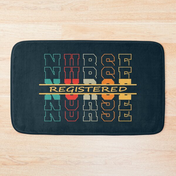 Item preview, Registered Nurse Vintage Stacked Letter Rainbow designed and sold by DebbisPalette.