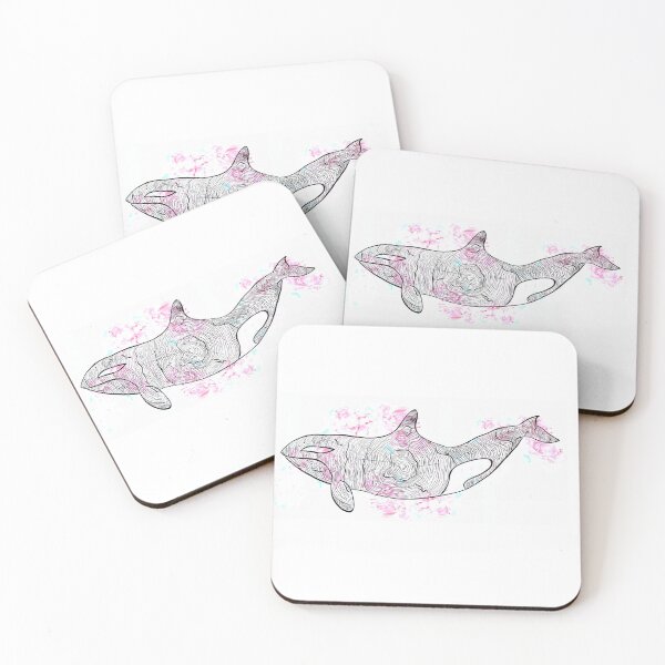 Item preview, Orca and Flower designed and sold by MoonNRoselyne.