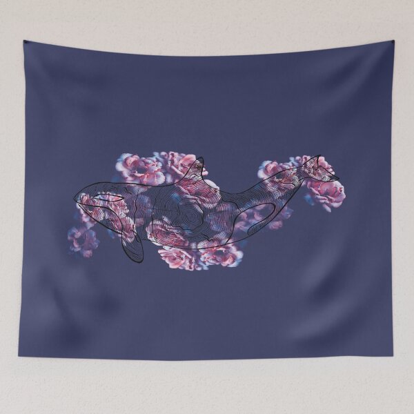 Item preview, Orca and Flower designed and sold by MoonNRoselyne.