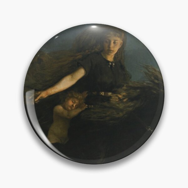 Item preview, Natten, by Peter Nicolai Arbo designed and sold by JustContemplate.