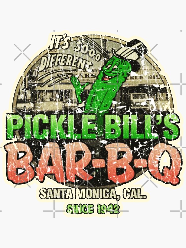 PICKLE BILLS BBQ Sticker