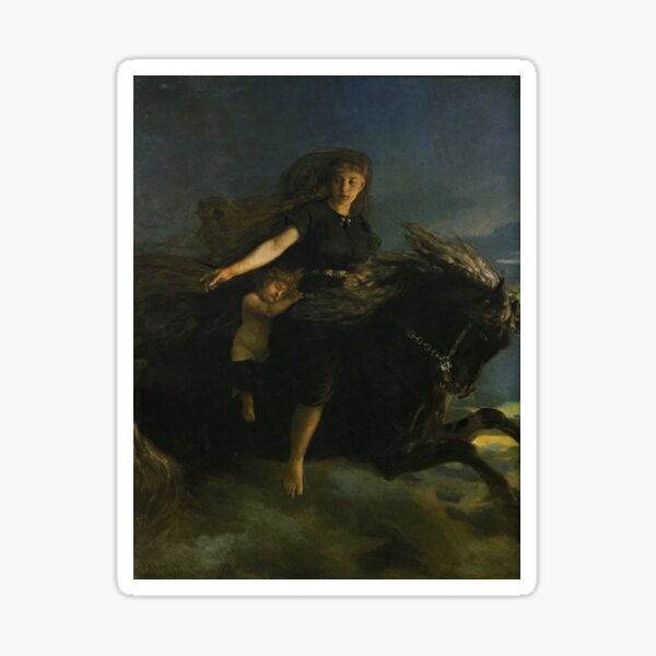 Item preview, Natten, by Peter Nicolai Arbo designed and sold by JustContemplate.